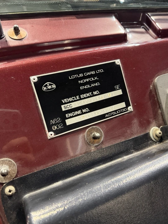 1989 Lotus Esprit X180 - Image 3 of 16