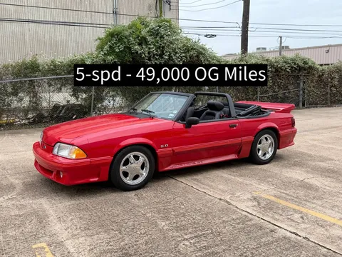 1989 Ford Mustang GT Convertible