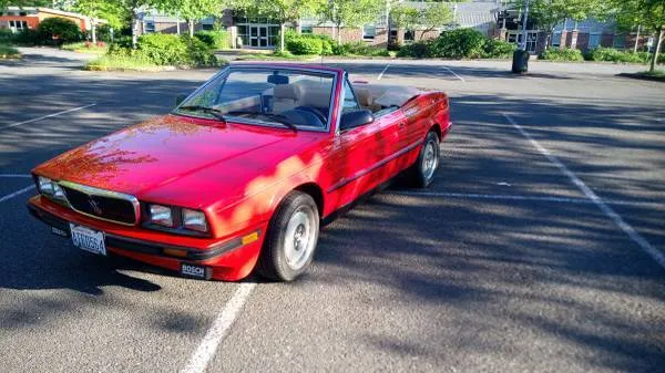 1989 Maserati Bi-Turbo Cabriolet
