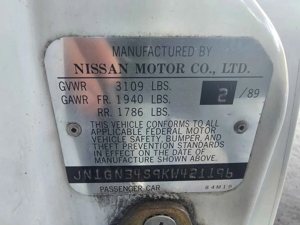 1989 Nissan N13 Pulsar - Image 16 of 20