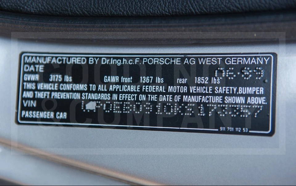 1989 Porsche 911 Carrera 3.2 - Image 19 of 21