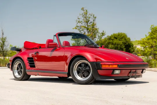 1989 Porsche 911 Turbo Cabriolet M505 Slant Nose