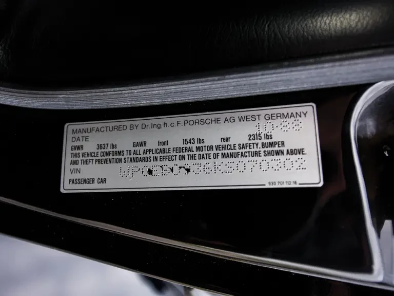 1989 Porsche 930 Turbo - Image 31 of 31