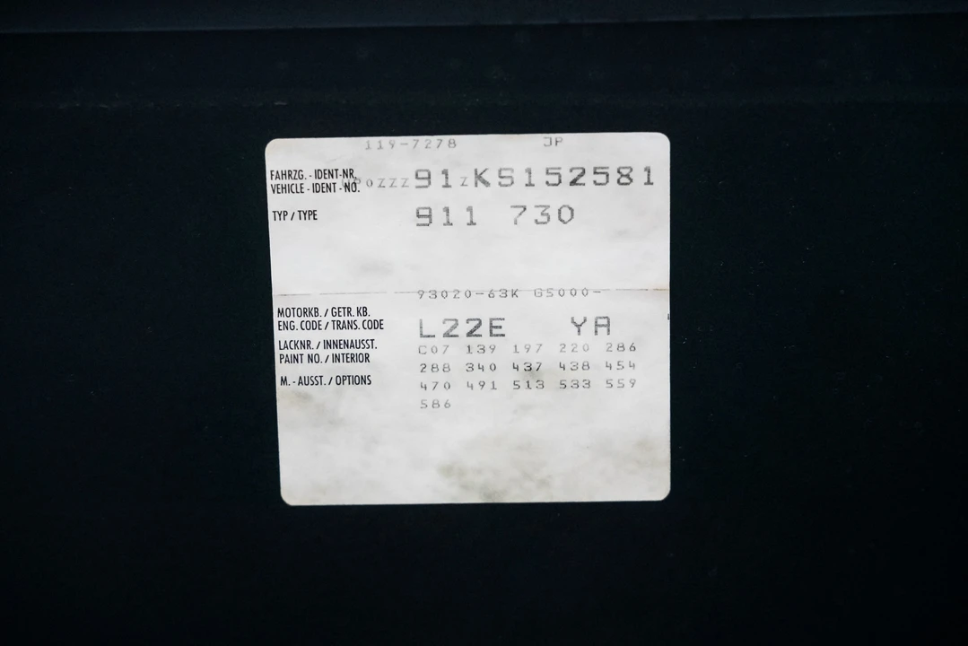 1989 Porsche - Image 21 of 28