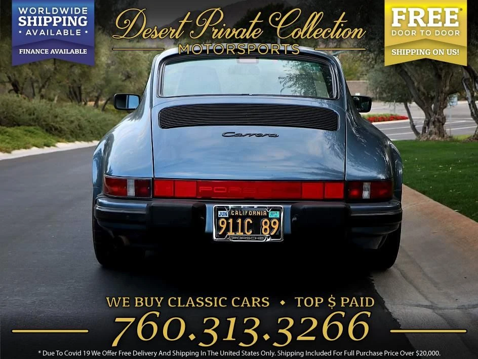 1989 Porsche 911 Carrera 3.2 - Image 12 of 12