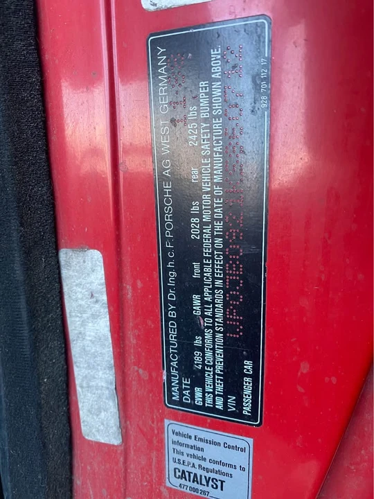 1989 Porsche 928 S4 - Image 3 of 11
