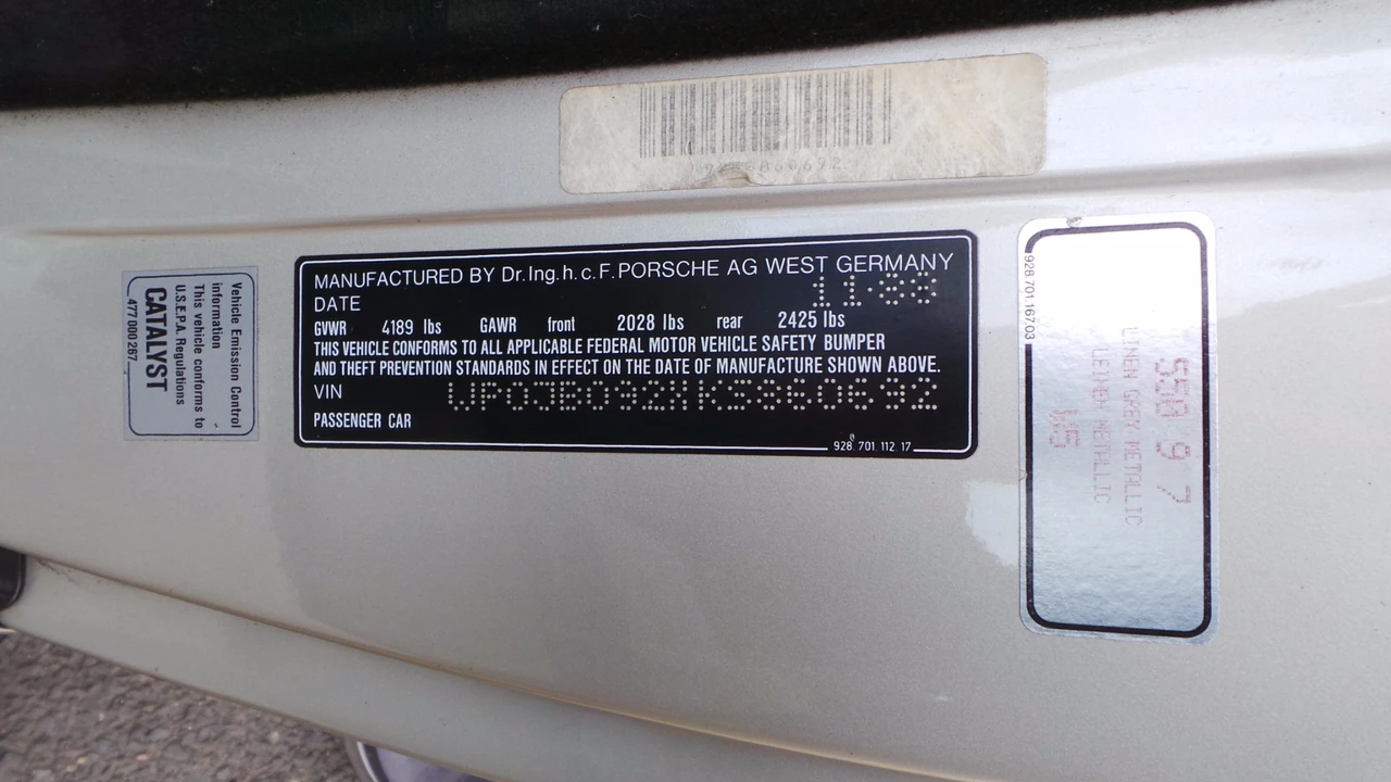 1989 Porsche 928 S4 - Image 26 of 31