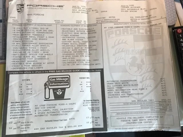 1989 Porsche 928 S4 - Image 23 of 25