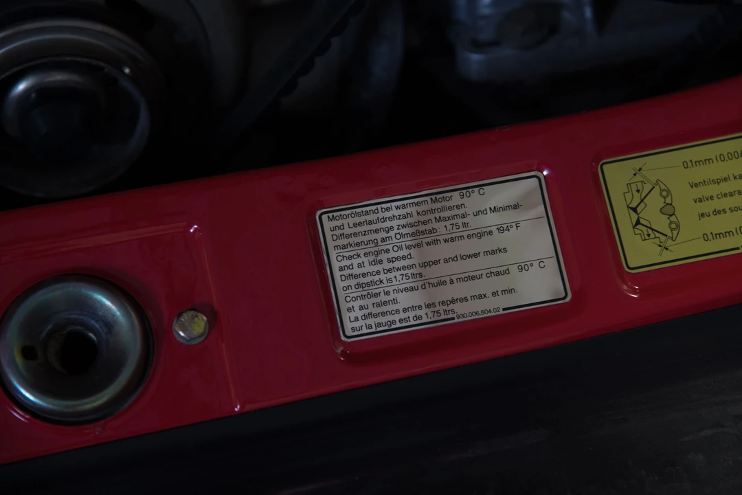 1989 Porsche 930 Turbo - Image 22 of 31