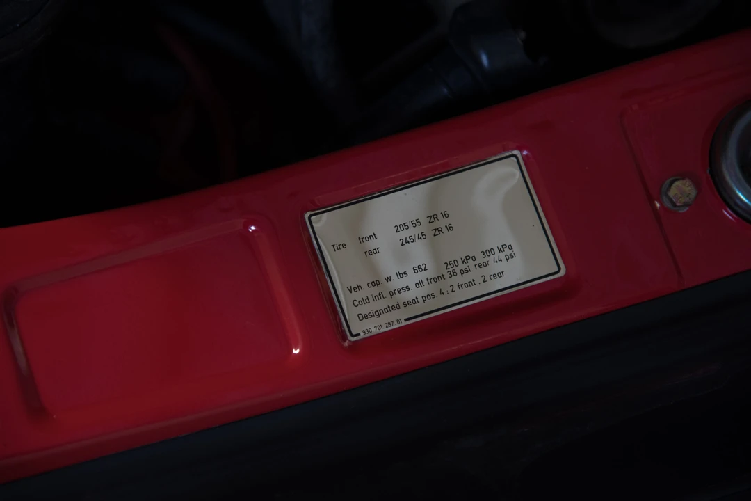 1989 Porsche 930 Turbo - Image 24 of 31