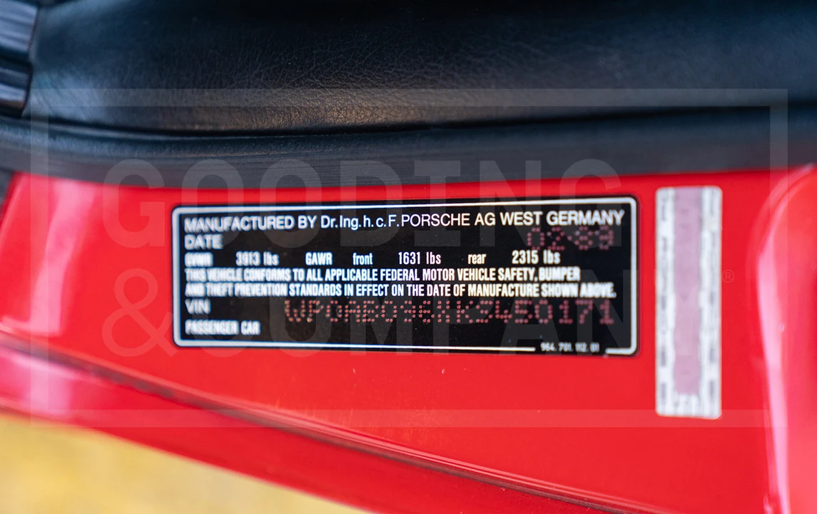 1989 Porsche 964 Carrera 4 - Image 13 of 14