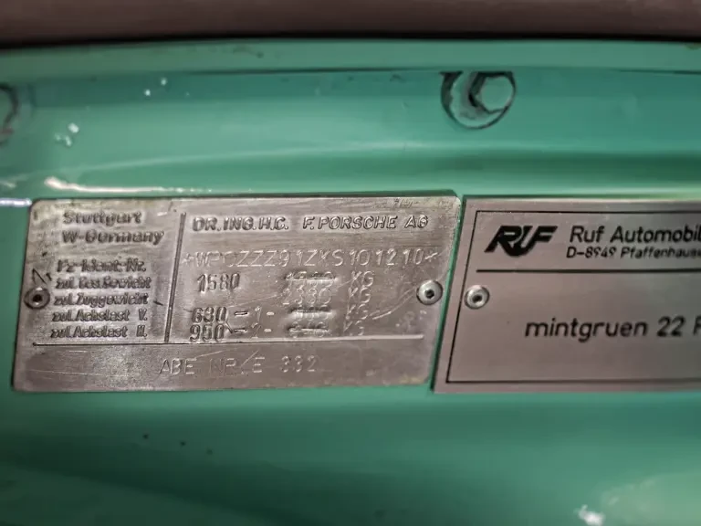 1989 RUF - Image 19 of 21