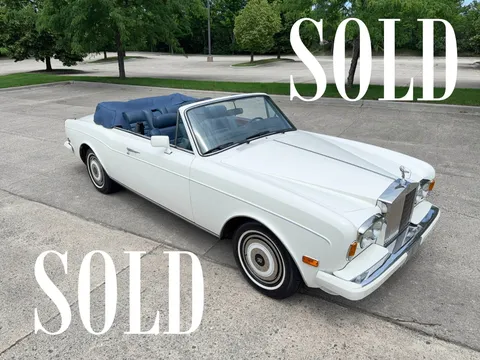 1989 Rolls-Royce Corniche II Convertible