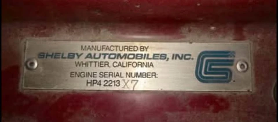 1989 Shelby CSX Cobra Continuation - Image 9 of 12