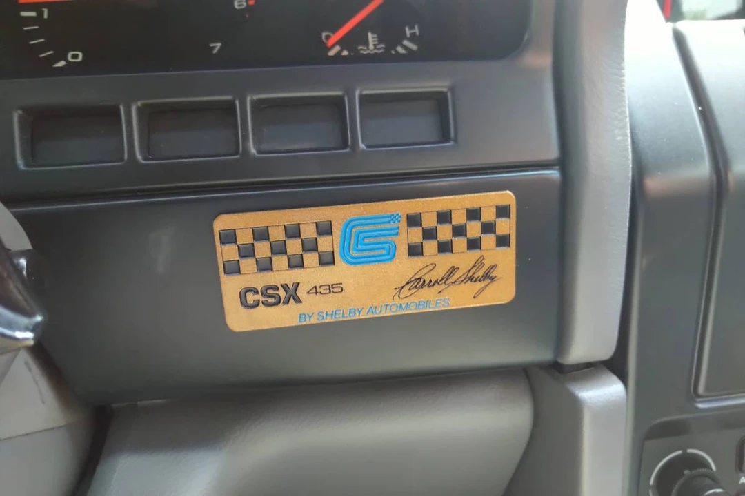 1989 Dodge Shelby CSX - Image 15 of 24