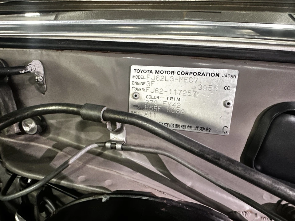 1989 Toyota J60 Land Cruiser - Image 13 of 31