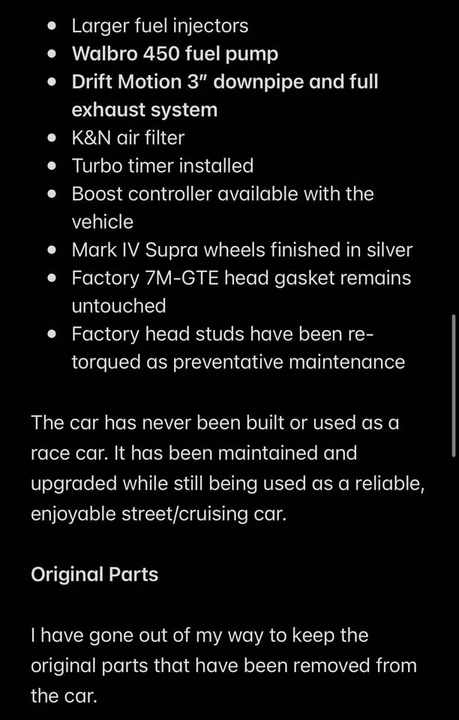 1989 Toyota Supra 3rd Gen - Image 15 of 20