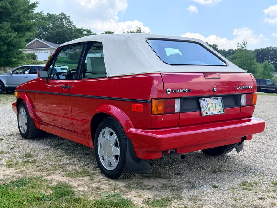 1989 Volkswagen Golf Cabriolet/Rabbit Convertible Mk1 - Image 8 of 31