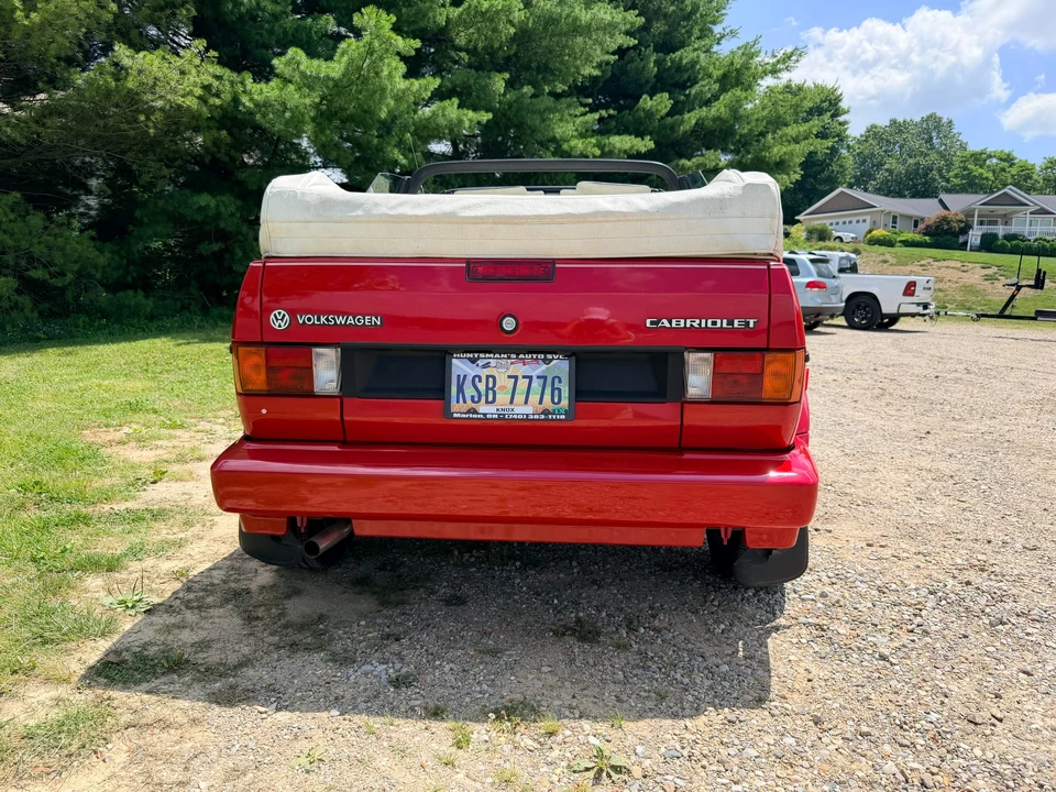 1989 Volkswagen Golf Cabriolet/Rabbit Convertible Mk1 - Image 15 of 31