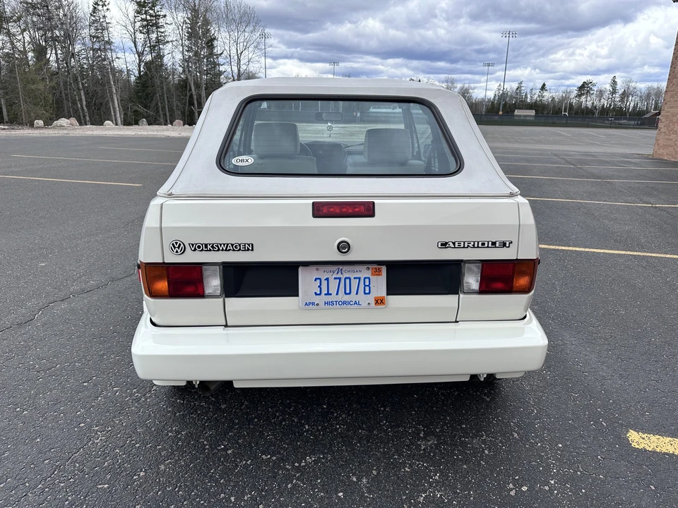 1989 Volkswagen Golf Cabriolet/Rabbit Convertible Mk1 - Image 9 of 31