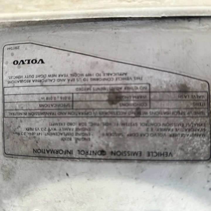 1989 Volvo 244 - Image 19 of 23