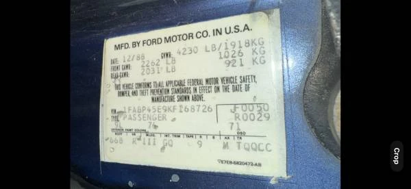 1989 Ford Mustang GT 3rd Gen - Image 18 of 18