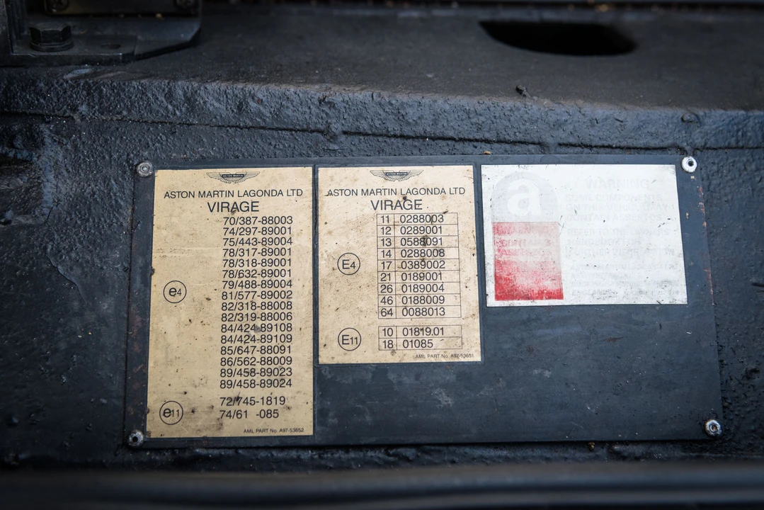 1990 Aston Martin Virage - Image 14 of 31