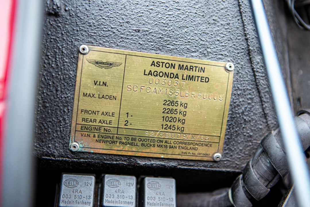 1990 Aston Martin Virage - Image 14 of 31