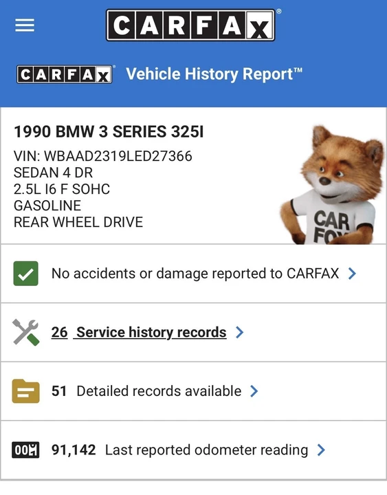 1990 BMW E30 3 Series - Image 17 of 18