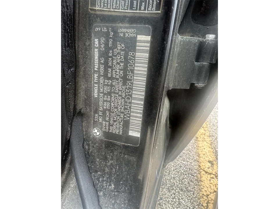 1990 BMW E34 5 Series - Image 17 of 20