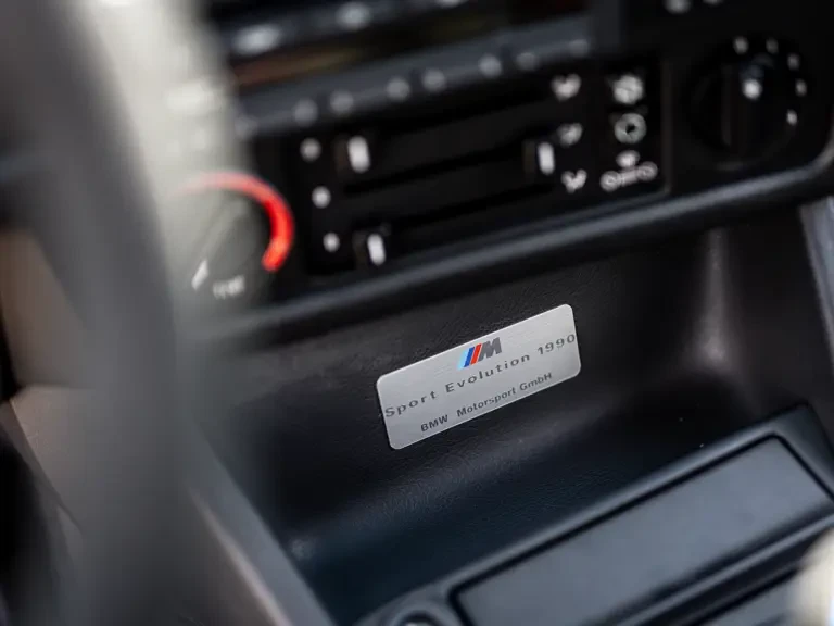 1990 BMW E30 M3 Sport Evolution - Image 19 of 31