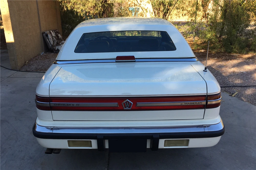 1990 Chrysler TC by Maserati - Image 5 of 7