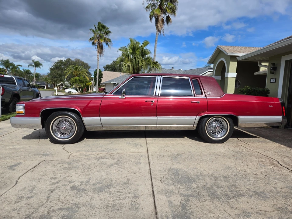1990 Cadillac Brougham - Image 4 of 21