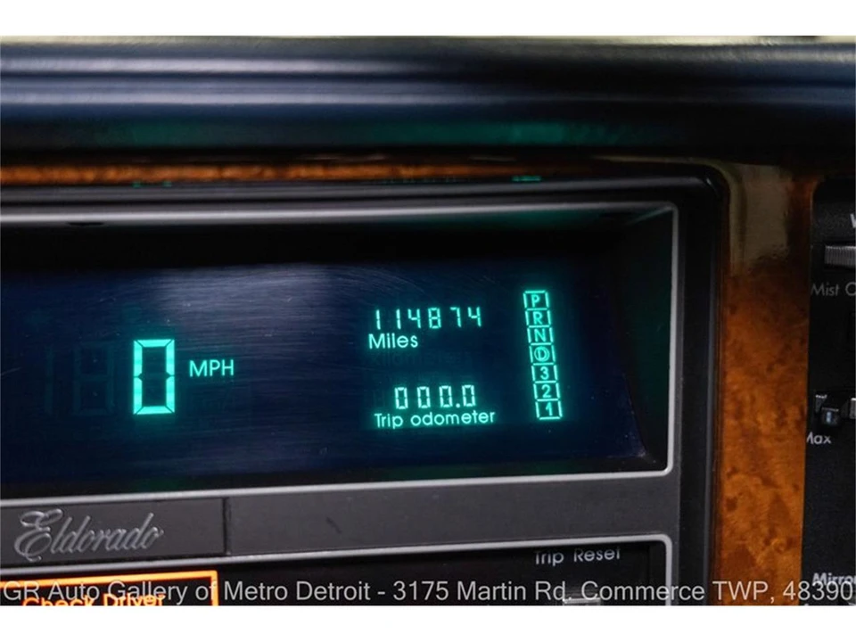 1990 Cadillac Eldorado 11th Gen - Image 17 of 31