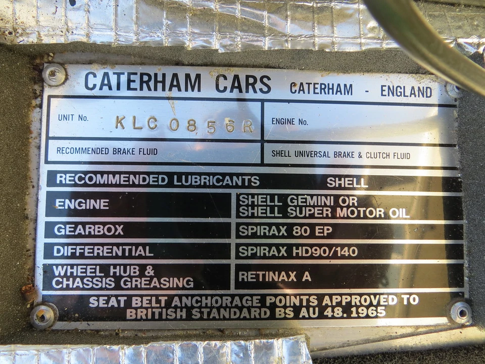 1990 Caterham Seven - Image 31 of 31