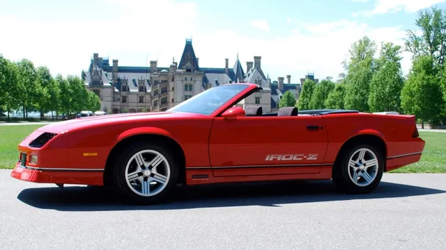 1990 Chevrolet Camaro IROC Z