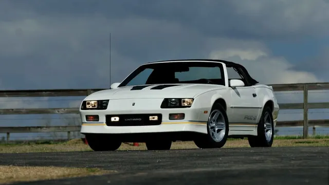 1990 Chevrolet Camaro IROC-Z Convertible