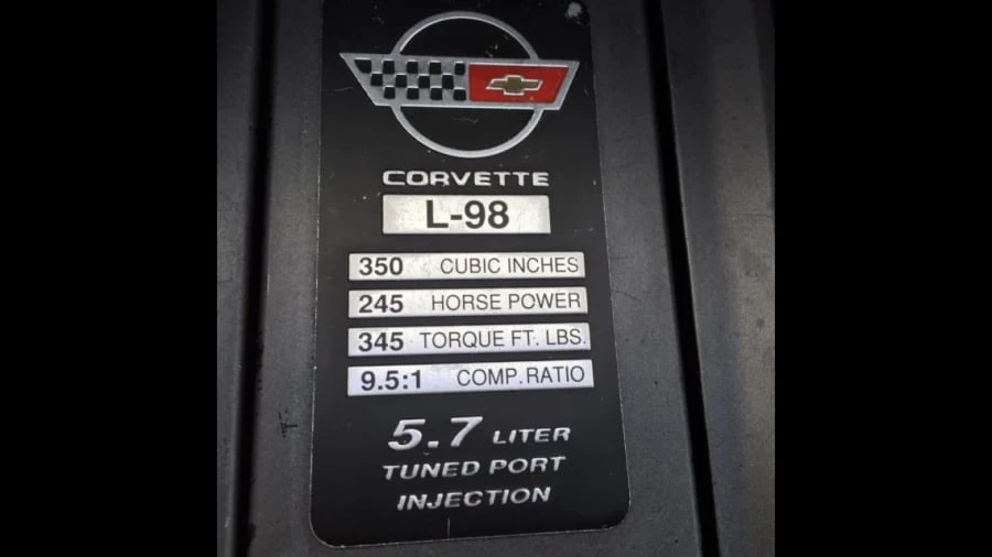 1990 Chevrolet Corvette C4 - Image 7 of 9
