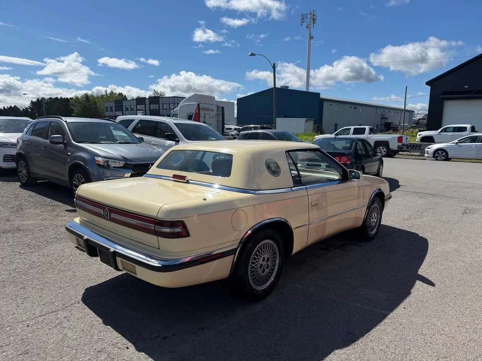 1990 Chrysler TC by Maserati - Image 4 of 18