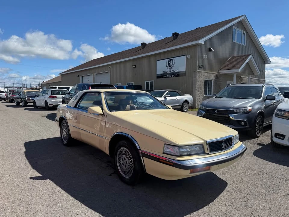 1990 Chrysler TC by Maserati - Image 6 of 18
