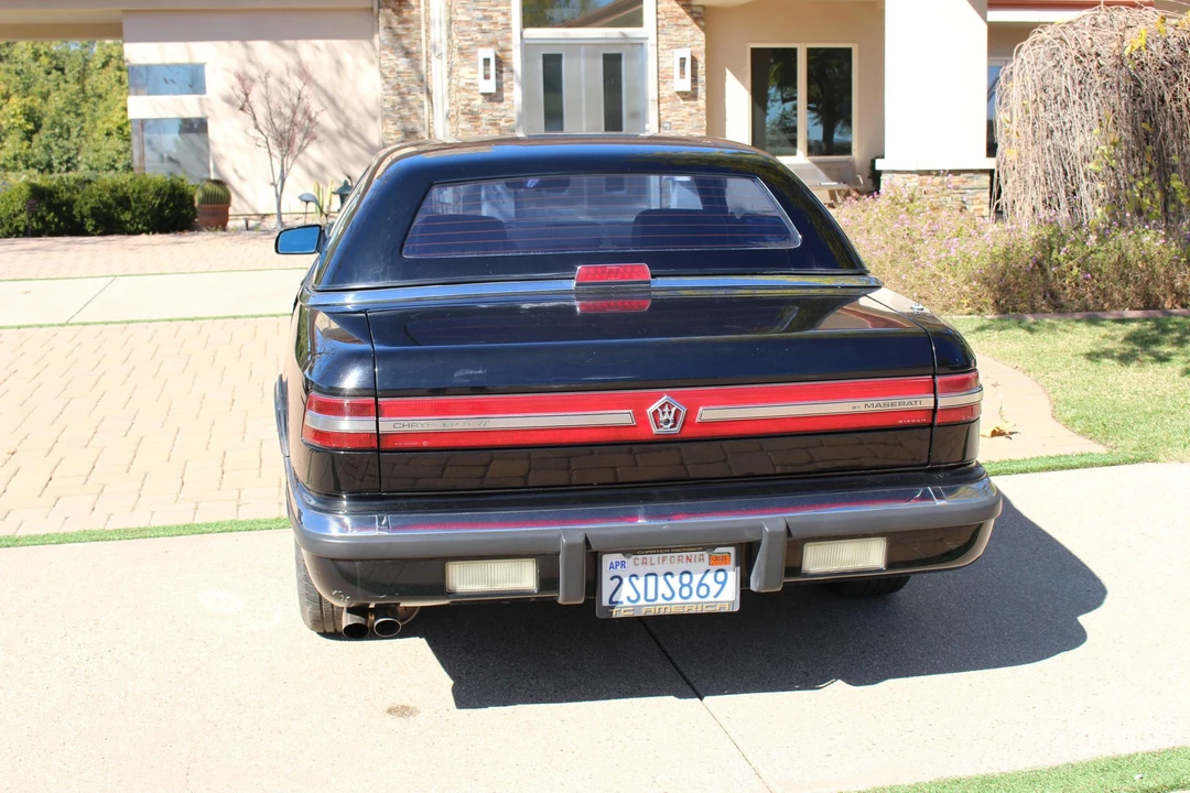 1990 Chrysler TC by Maserati - Image 9 of 31