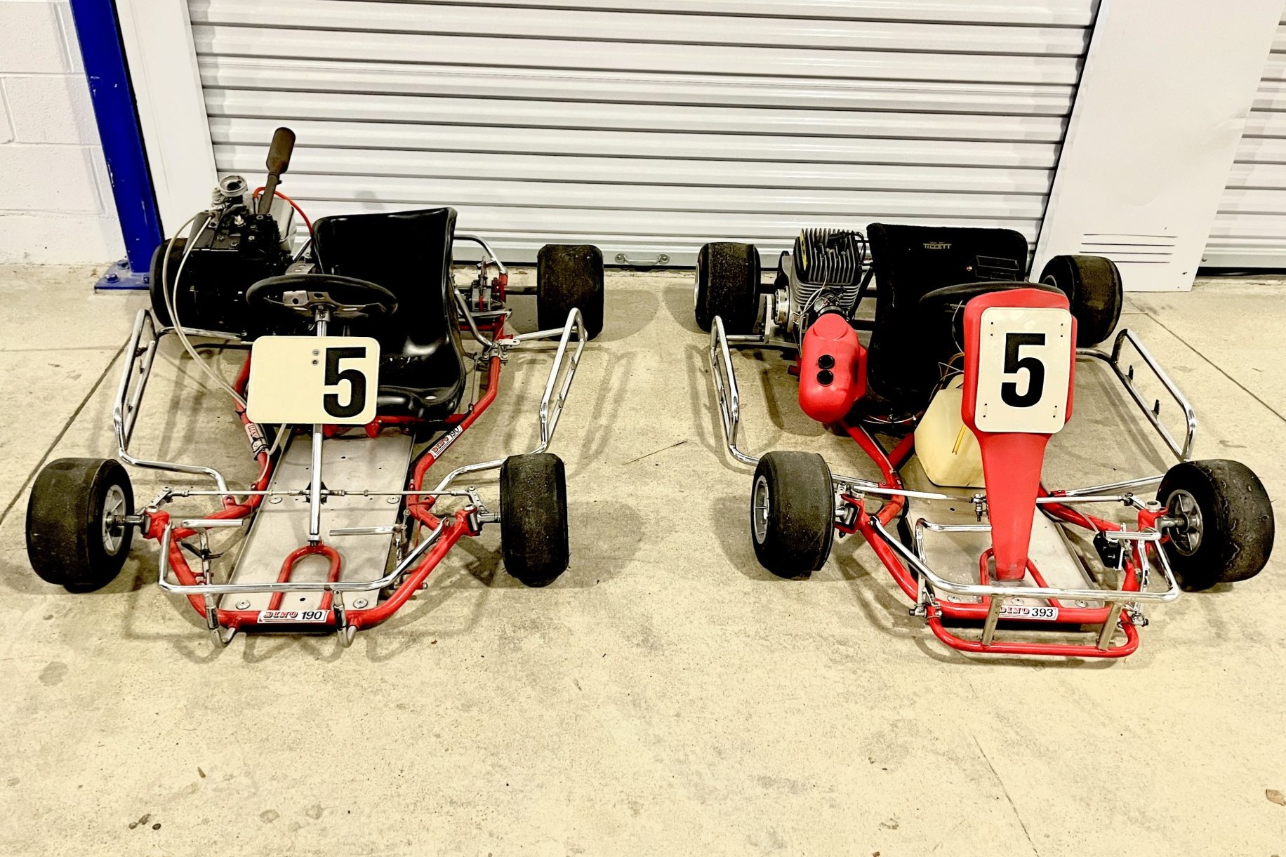 1990 Dino 190 & 1993 Dino 393 Go-Karts