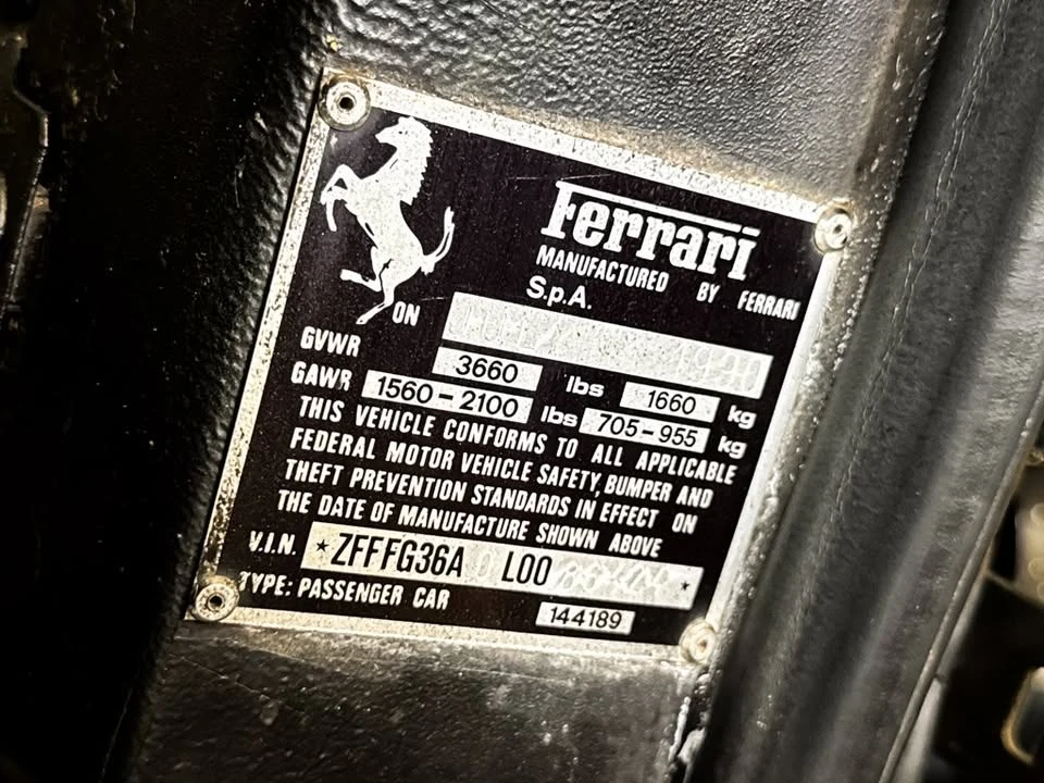 1990 Ferrari 348 ts - Image 14 of 20