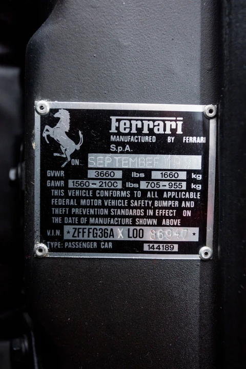 1990 Ferrari 348 ts - Image 14 of 31