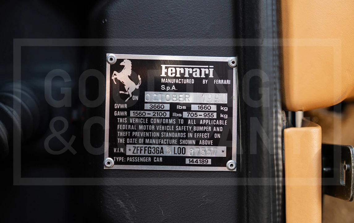 1990 Ferrari 348 ts - Image 21 of 21