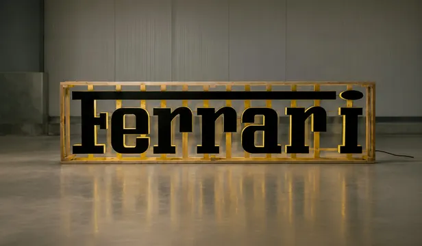Ferrari Dealership Sign