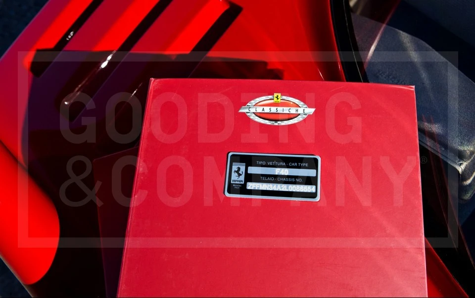 1990 Ferrari F40 - Image 20 of 24
