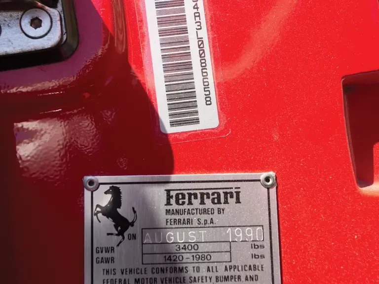 1990 Ferrari F40 - Image 9 of 20