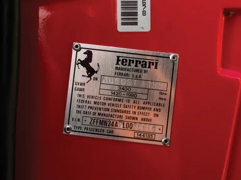 1990 Ferrari F40 - Image 28 of 31