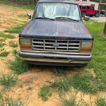 1990 Ford Bronco First Edition Sport Utility 2D